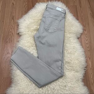 AG Adriano Goldshmied Gray Ankle Legging 25